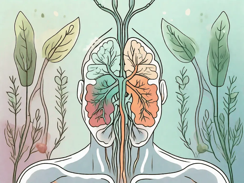 A sinus cavity filled with healthy