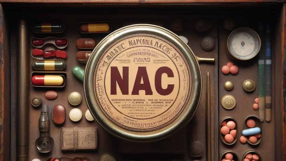 NAC tin with apothecary look