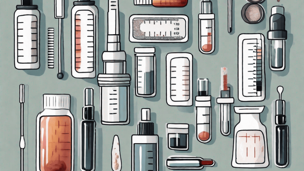 Various allergy testing tools such as skin prick devices